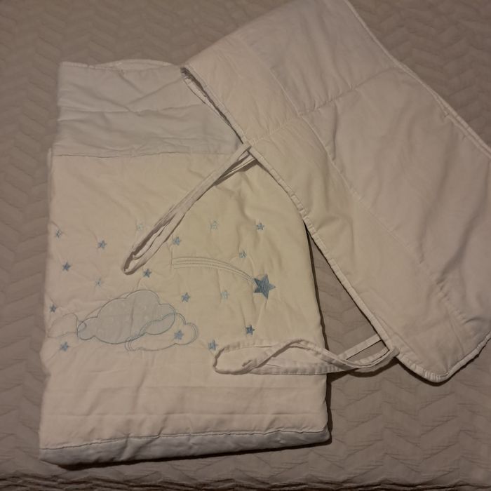 Edredão + resguardo berço bebé