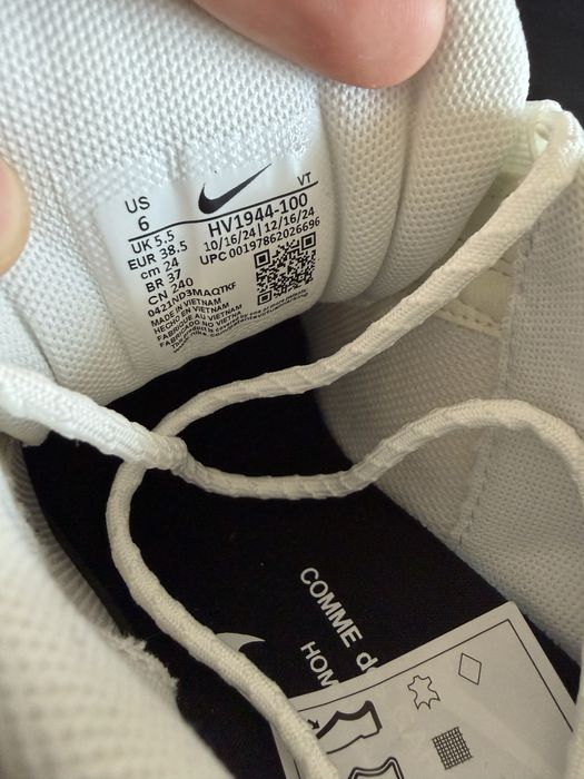 ОРИГИНАЛ | Кроссовки Nike x Comme des Garons Sense 96 SP 'White'