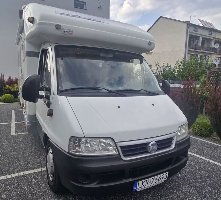 Fiat Ducato Benimar Kamper  Sprzedam Kamper Fiat Ducato Benimar 2,8 2002r 109500km klimatyzacja
