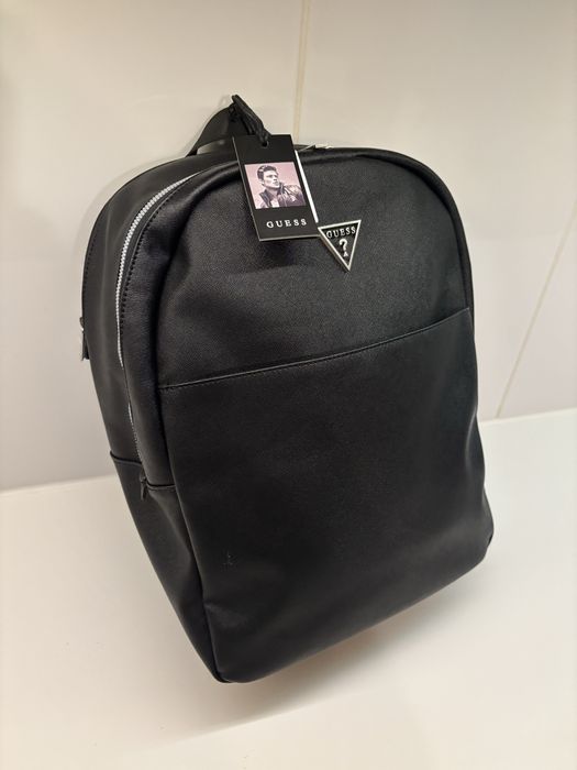 Plecak skórzany guess new casual 42’ all day 3 komory