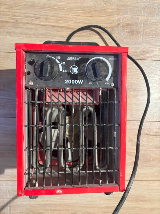 Nagrzewnice elektryczne Stanley i Dedra 2000W / 3000W – sprawne