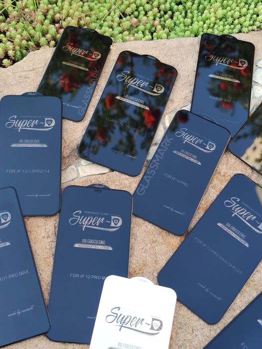 Найкраще захистне скло iPhone 13/13Pro/14, защитное стекло 6D SuperD