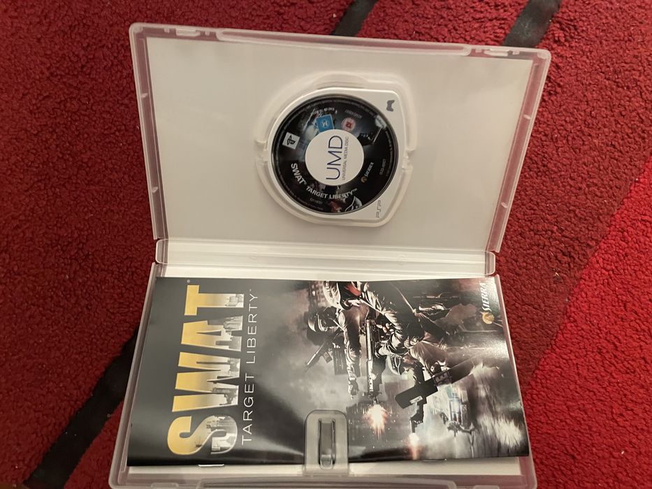 Jogo SWAT Target Liberty para a PSP