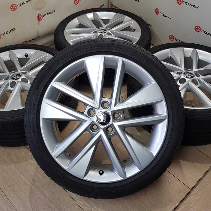 Диски Skoda R17 5x100 Fabia Rapid Audi A1 VW Polo CrossPolo Seat Arona