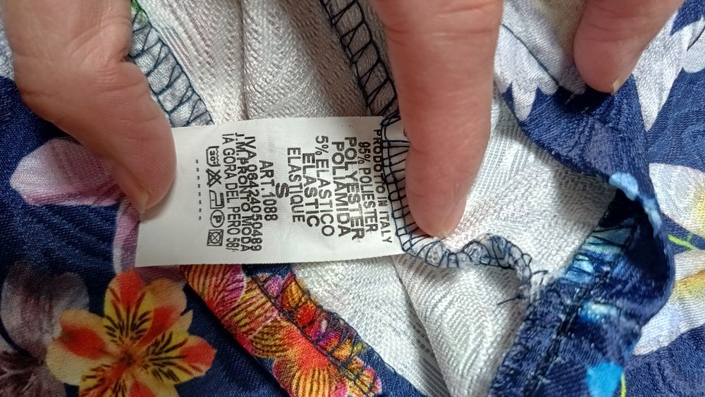 Spodenki letnie włoskie rozm S