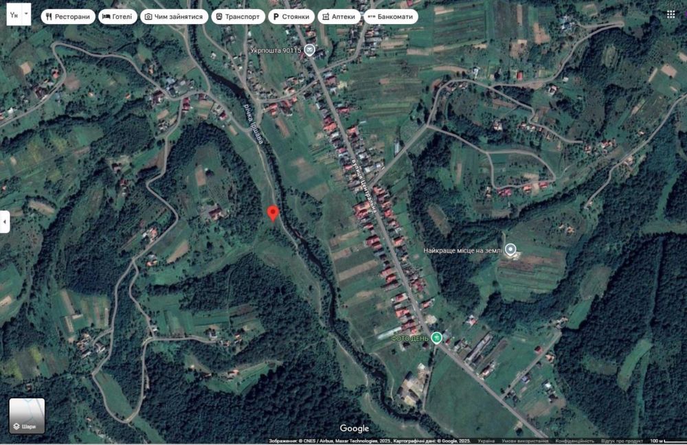 Терміново ділянка біля річки