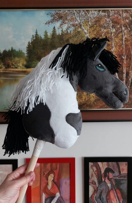 Hobby horse łaciaty profesjonalny do skoków