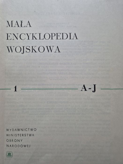 Mała encyklopedia wojskowa