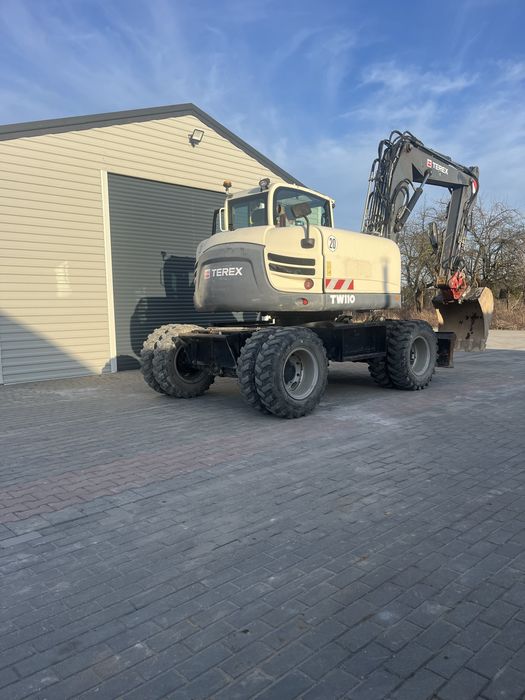 Koparka kolowa terex tw110