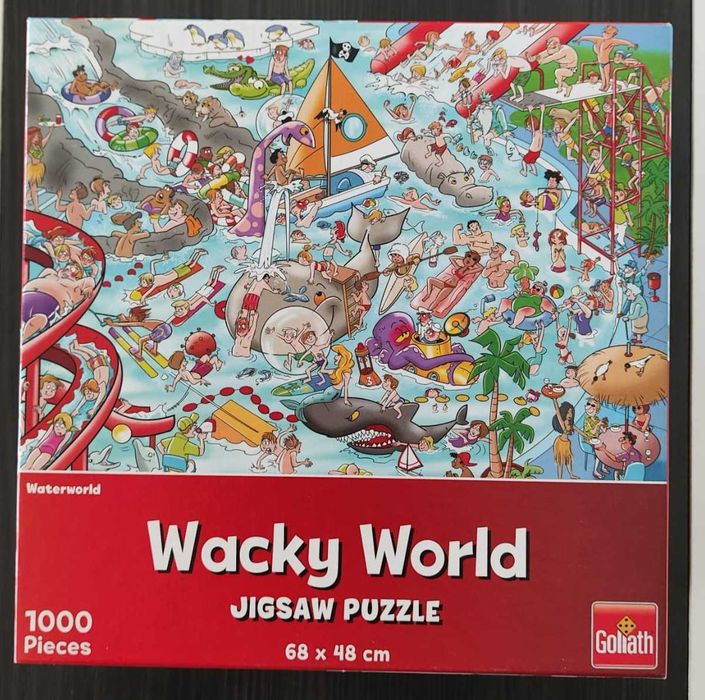 Puzzle Wacky World - 1000peças