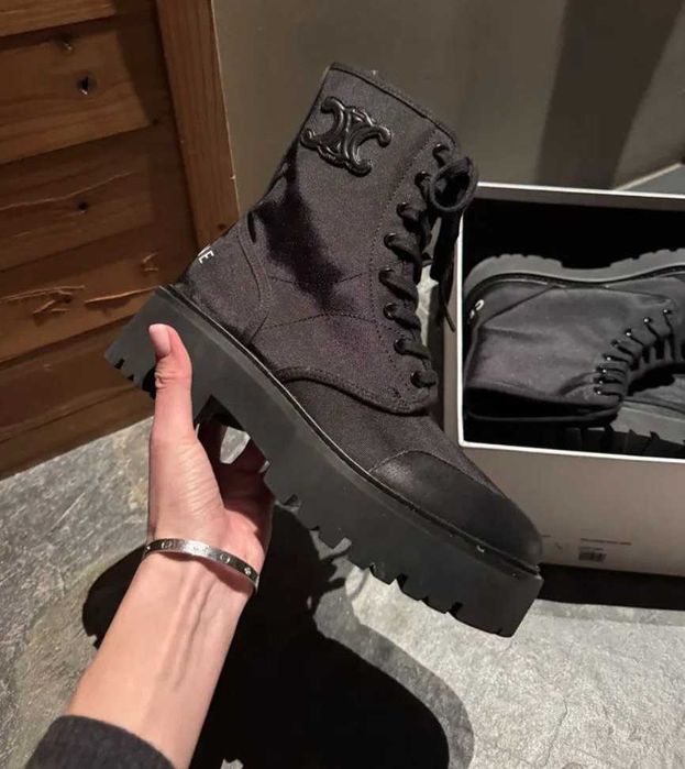 Buty trapery Celine ! Premium! Skóra! Cały komplet 36-41! Od ręki