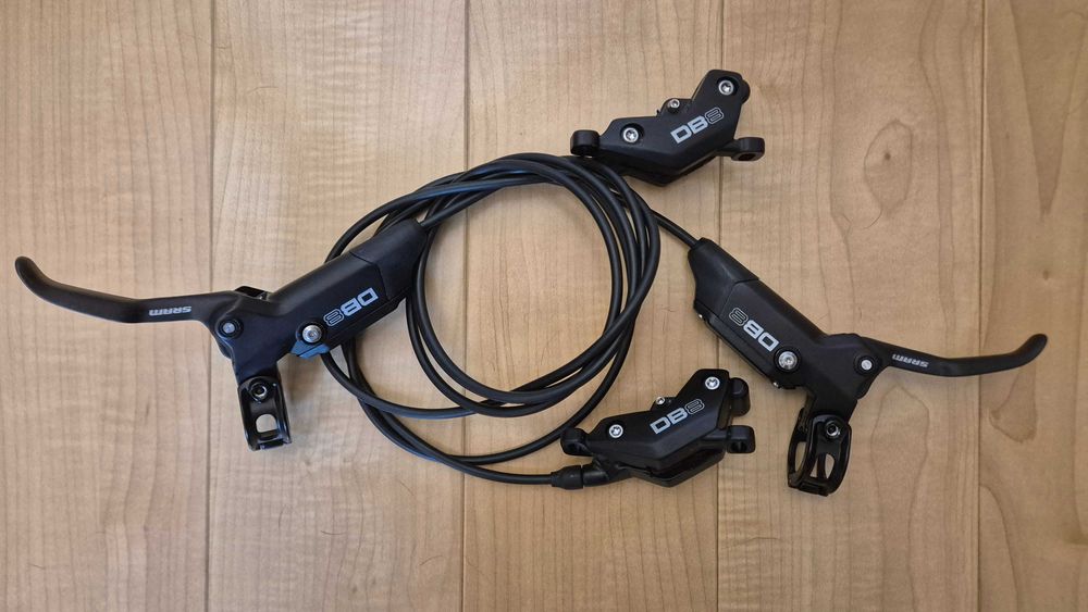 SRAM DB8 - Conjunto de travões de disco hidráulicos, 4 pistões