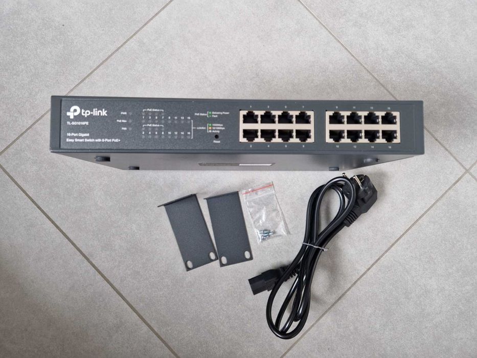 Switch TP-LINK TL-SG1016PE (8 portów POE)