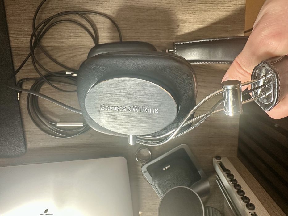 Słuchawki nauszne Bowers & Wilkins P7 przewodowe | komplet | 2 oryginalne kable