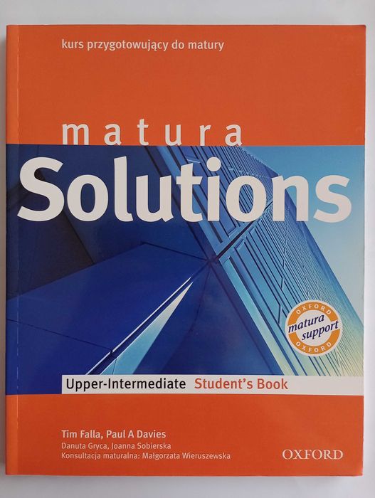 matura Solutions Upper-Intermediate Students Book