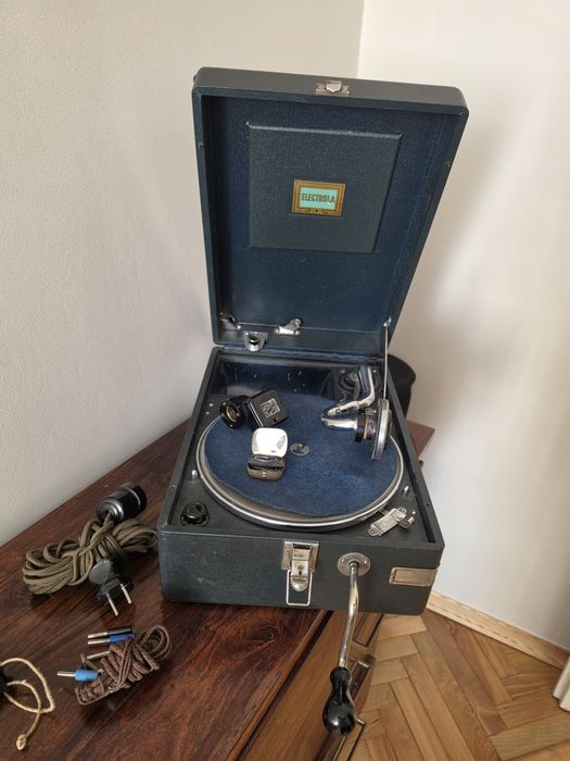 Gramofon walizkowy Electrola