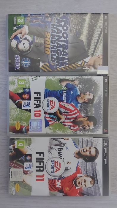 Pack Sports PSP Fifa10/11 + FMH2010 - 10€ todos