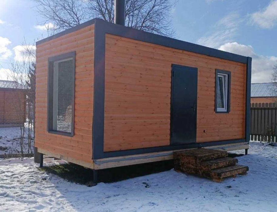 Модульний будинок, дачний будинок, битовка,  побутівка,