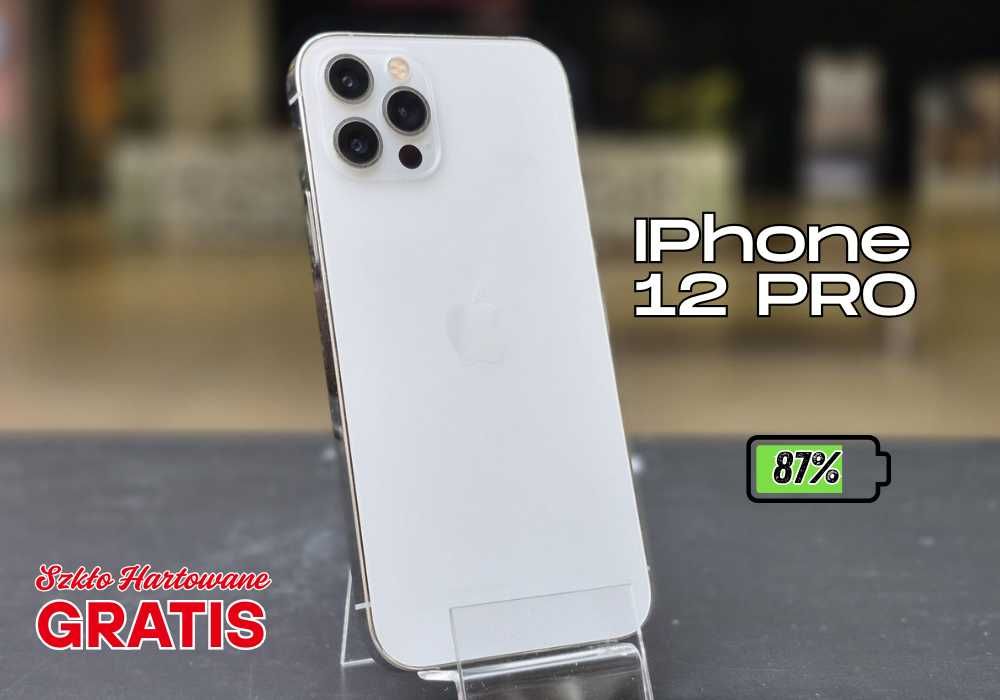 APPLE IPHONE 12 PRO | 128 GB | Kondycja - 87 % | Szkło GRATIS