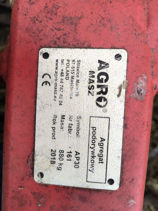 Agregat podorywkowy agro masz AP30
