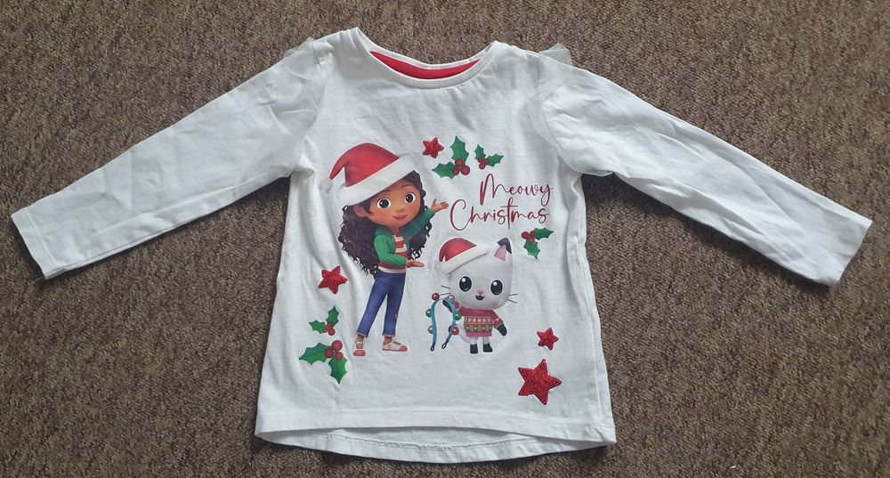 Bluzka z długim rękawem rozmiar 104