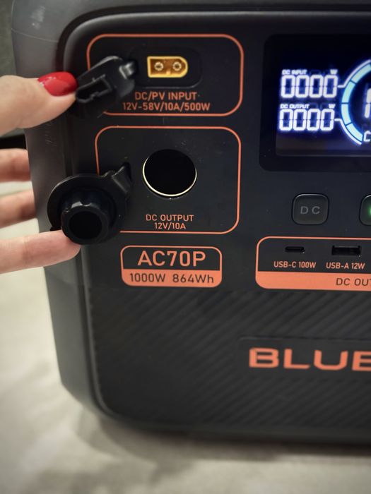 Зарядна стація Bluetti AC70p Офіційна на гарантіі