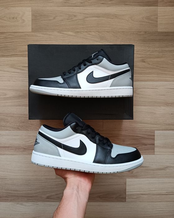 Buty męskie Nike Air Jordan 1 Low Shadow Toe Szare r. 45