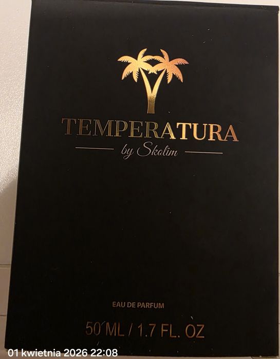 Sprzedam nowe perfumy Skolim Temperatura 50ml