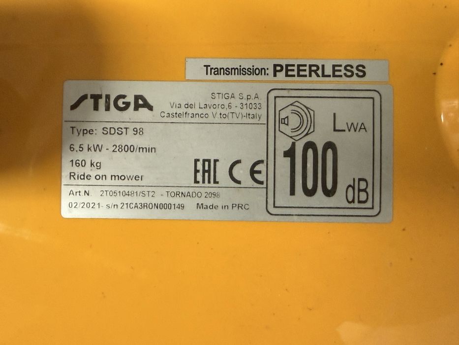 Kosiarka Stiga Tornado 2098