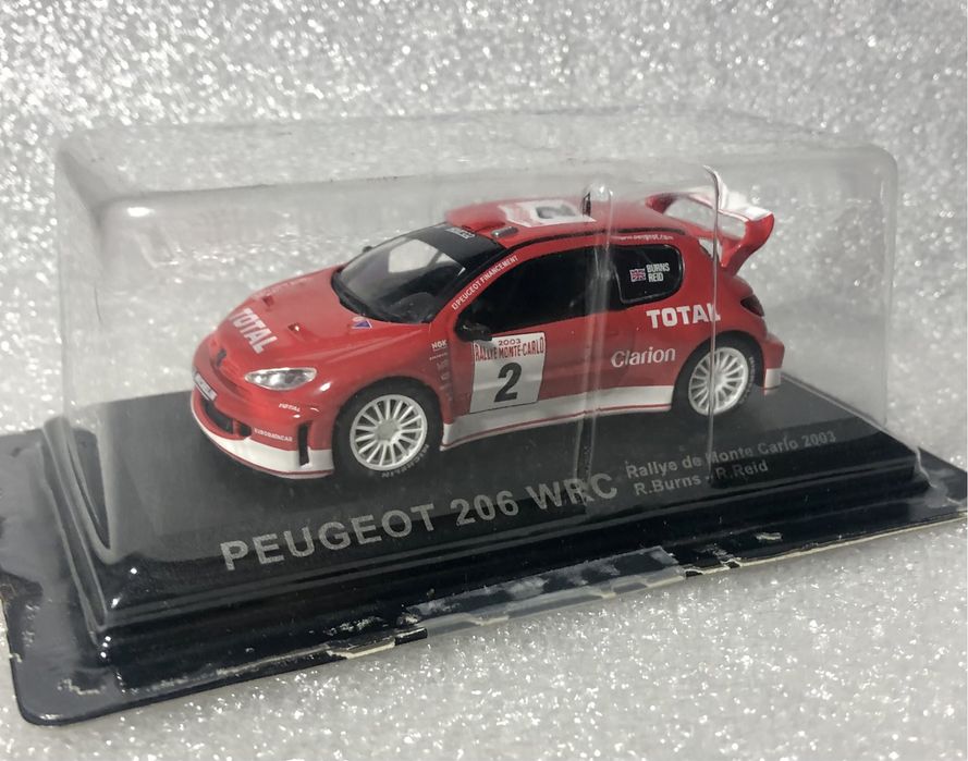 Miniaturas de carros de rali rally wrc