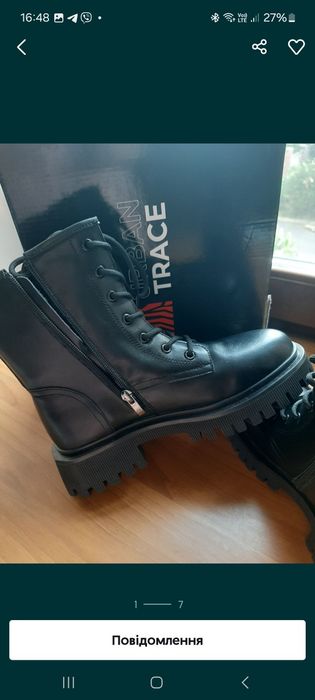 Берці жіночі,зимові,черевики шкіряні