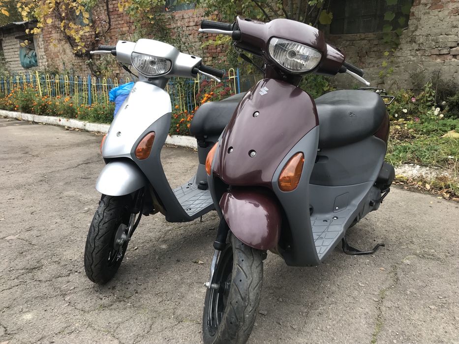Продам скутер сузукі летс 4тактний інжекторний Lets 4