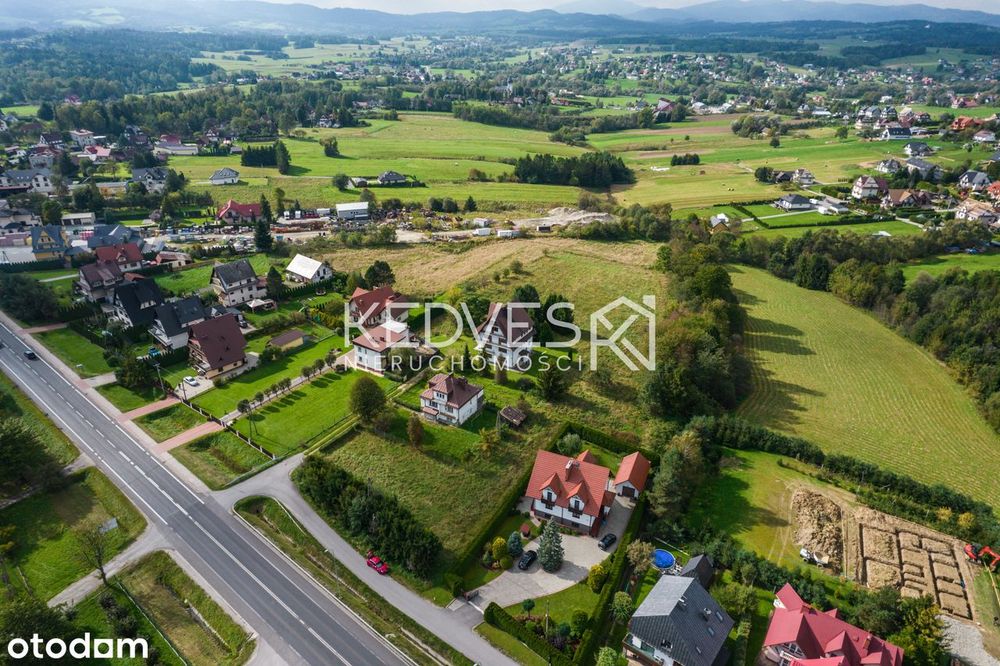 Działka budowlana - Skawa - MPZP - Widok 2