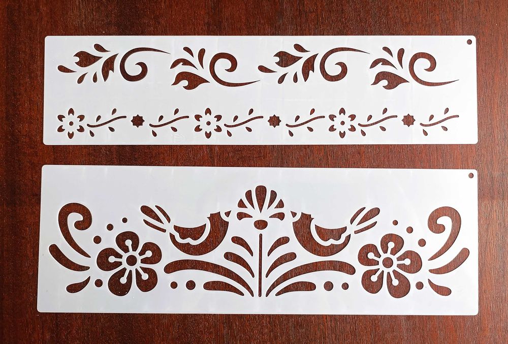 Трафарет пластик якісний різні