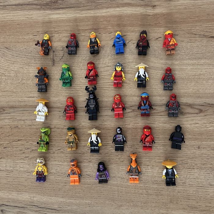 Lote lego ninjago figuras