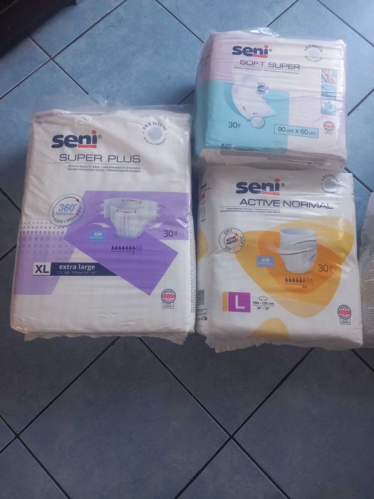 Pieluchomajtki Seni plus i Active normal