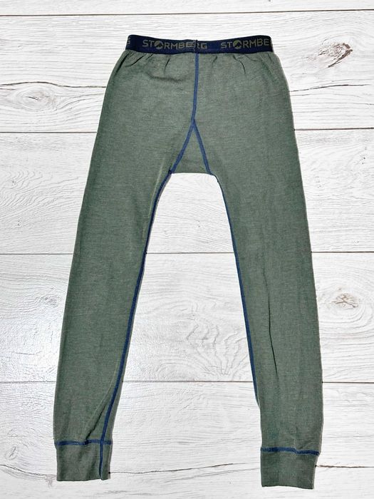STORMBERG kalesony termoaktywne dziecięce 100% merino wełna narty 128