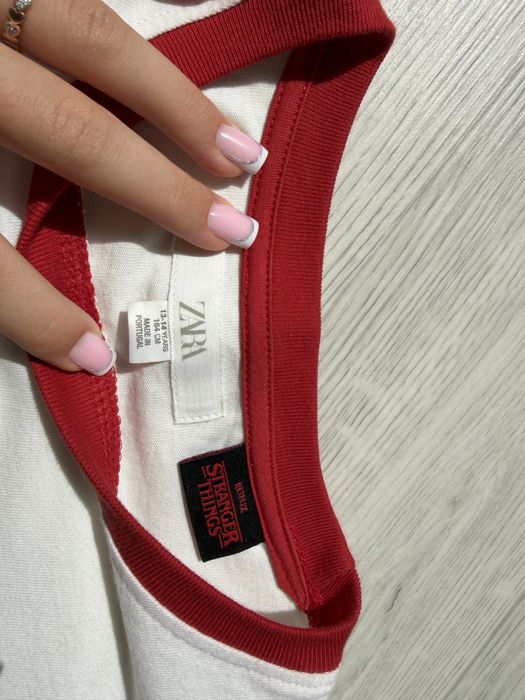 Футболка ZARA x Stranger Things лімітована колекція (Дуже дивні справи)