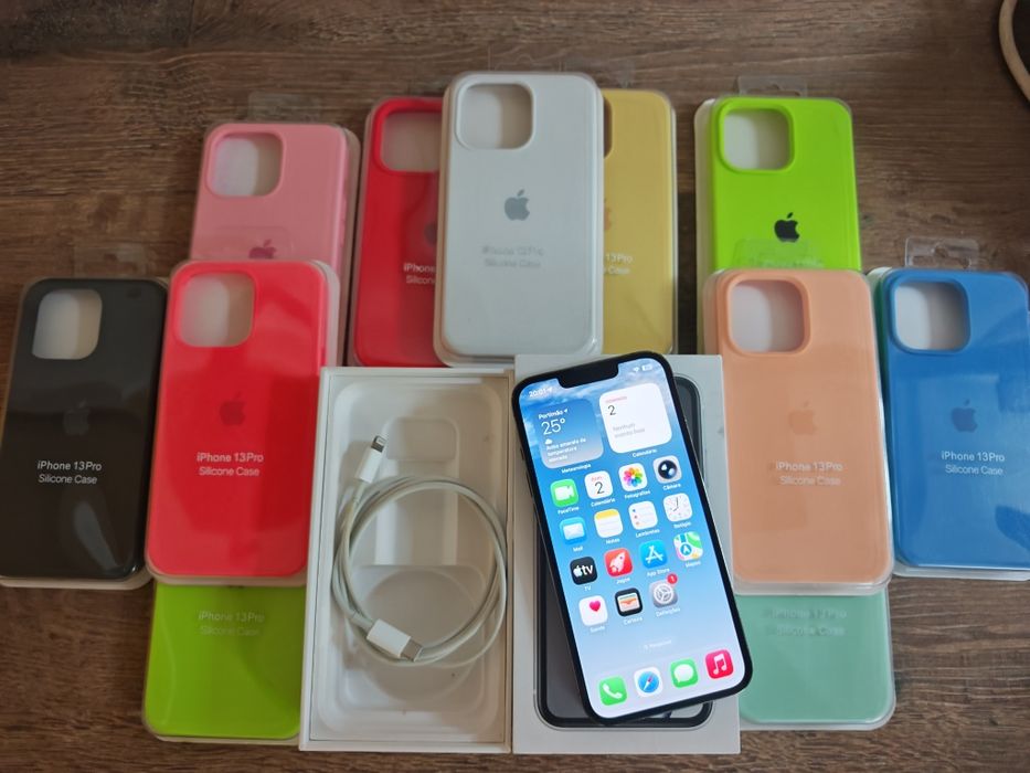 iPhone 13 Pro 6.1" 256GB Grafite  Em Bom estado, Aceito Retomas