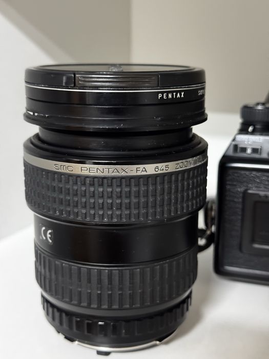 Pentax 645N Medium Format Film Camera + Pentax Lens