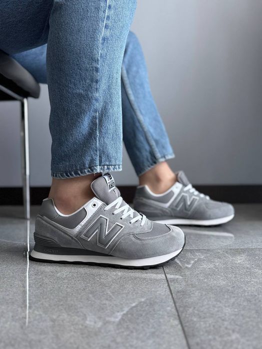 Кросівки Кроссовки New Balance 574 Grey Сірий Серый Кросовки повсякденні