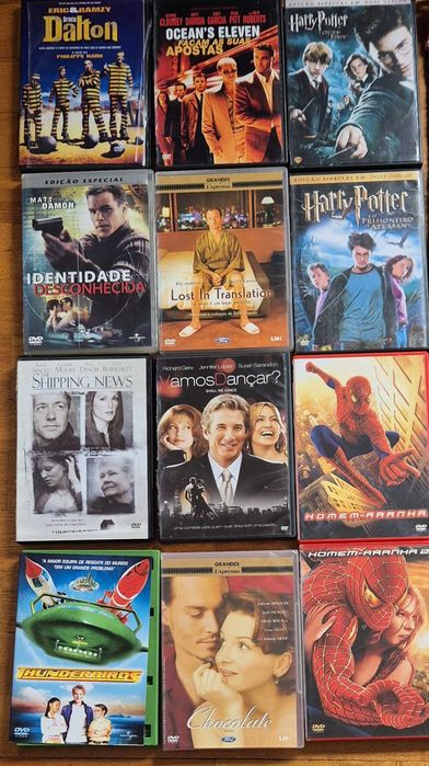 DVD - filmes  - para recordar