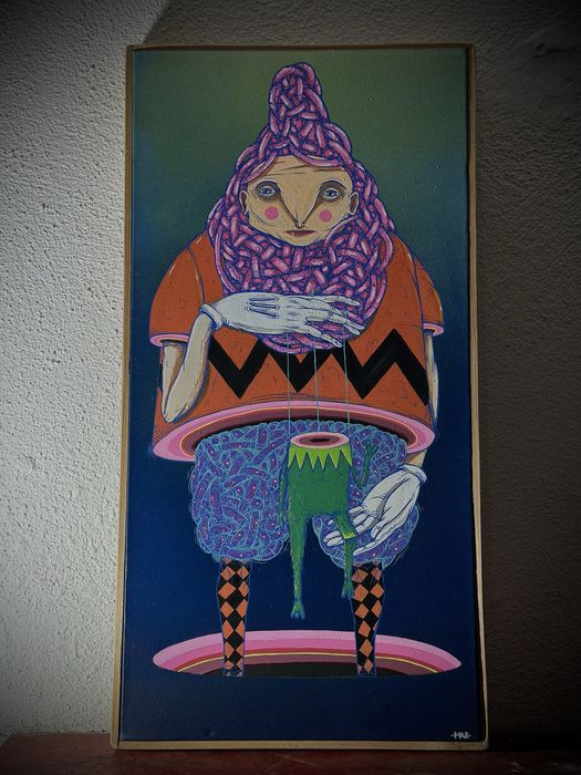 Contador de Histórias - Gonçalo Mar - Arte - Streetart