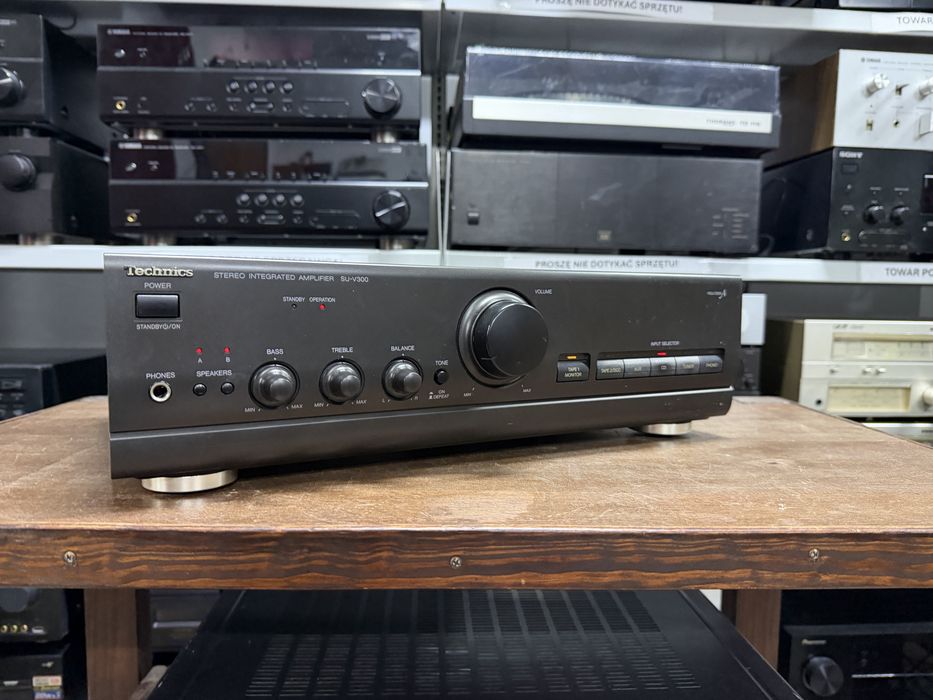 ‼️ Technics SU-V300 – Wzmacniacz Stereo Hi-Fi z Wejściem Phono, Regulacją Barwy Dźwięku i Klasyczną Konstrukcją | Audio Room