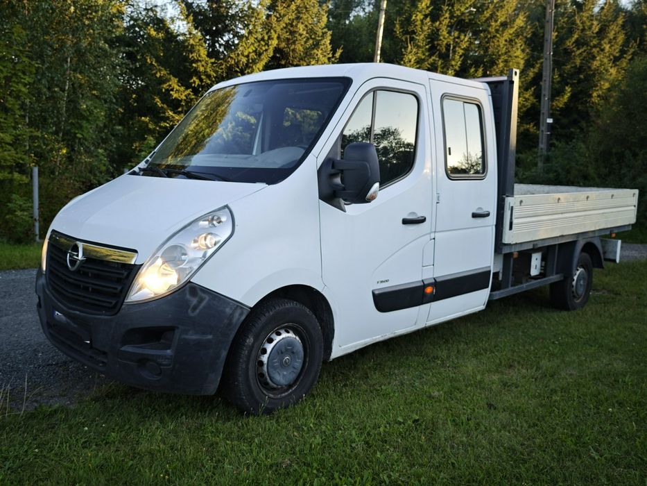 Opel Movano Opel Movano brygadówka 7 osób