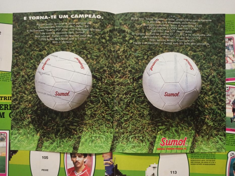 Futebol 92/93 Panini