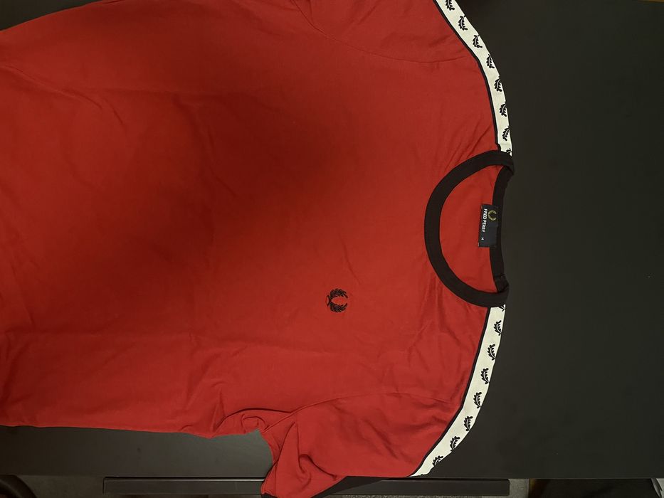 Tshirt Fred Perry Vermelho Red