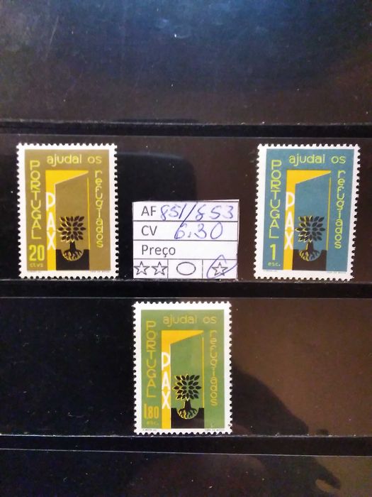 1960 Ano Mundial dos Refugiados MLH *