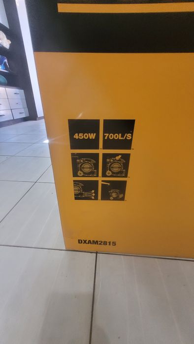 Dmuchawa elektryczna DeWalt DXAM2815 NOWA | 450W | osuszacz | wentylator przemysłowy