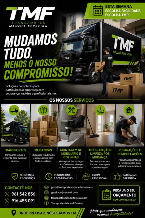 Mudanças e Transporte